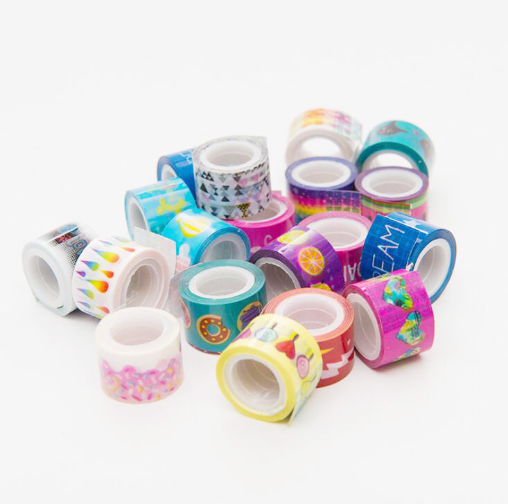 Mini Glitter Tape Set Box Packing